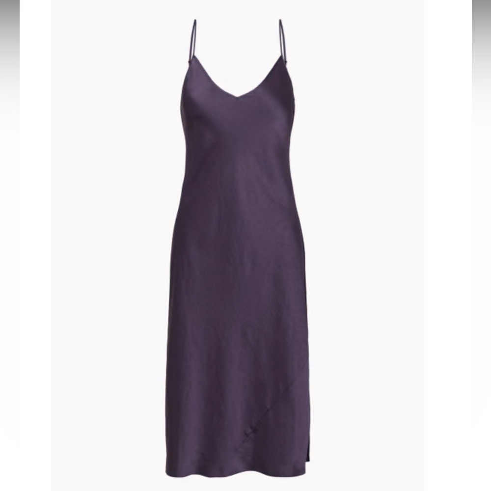 Aritzia Wilfred “Only Slip Midi Dress”